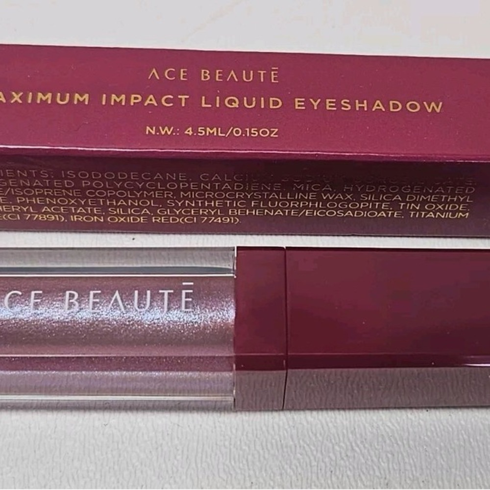 Ace Beaute Maximum Impact Liquid Eyeshadow - Shimmering Purple